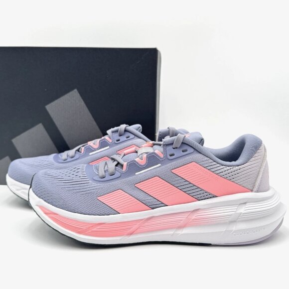 NEW Adidas Questar 3 Cloudfoam Women's Size 9 Athletic Running Sneakers Violet - Picture 1 of 10